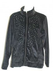 Salon Studio jeweled sweatshirt