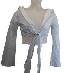 Light Blue Long Sleeve Bolero