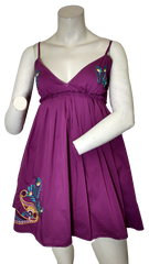 Minuet paisley embroidered dress