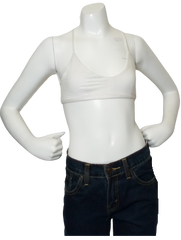 Honey Punch White Training Bra