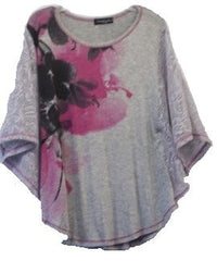 Libertalia Gray/Fushia Blouse