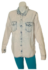 Carmar Denim Long Sleeve Top