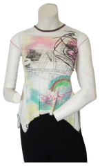 Libertalia White/Pink Blouse