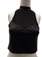 Hera USA Black Crop Top