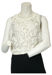 Forever 21 white blouse