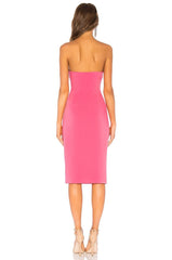 pink midi dresses