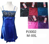 Paris Pink Satin Jewel Tone Charmeuse with Queen