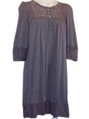 Minuet Gray Long Sleeve Dress