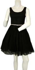 A. Drea Black Jeweled Dress