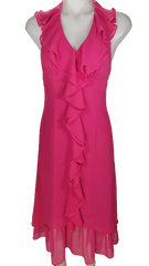 Minuet Pink Halter Layered Dress