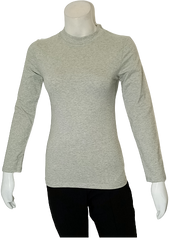 Gray Long Sleeve Turtleneck