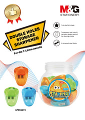 M&G Starfish Double Holes Pencil Sharpener (2 per pack)