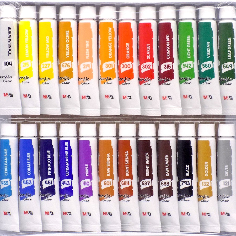 M&G Acrylic Paints