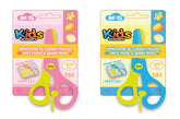 M&G Kids Safety Scissors 13.5mm Plastic blade, safe elastic force function