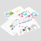 So Many Cats - A5 EVA Folders 26.4 x 18.4cm Print on one side (5 per pack)