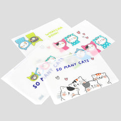 So Many Cats - A5 EVA Folders 26.4 x 18.4cm Print on one side (5 per pack)