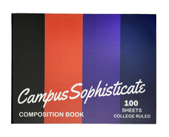 Campus Sophisticate Composition Notebook