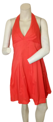 Minuet Salmon Halter Dress