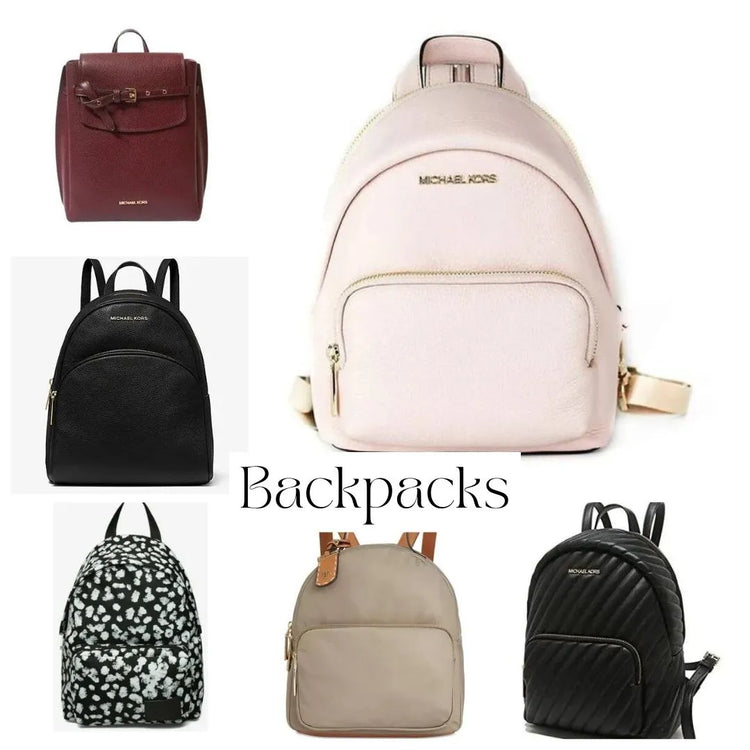 Backpack Collection images Showing Different Designers Backpacks
