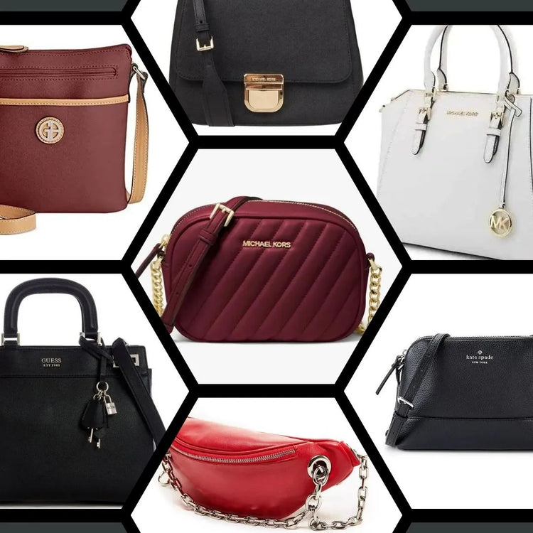 Handbags Showing Women Branded Handbag from Different Designers
