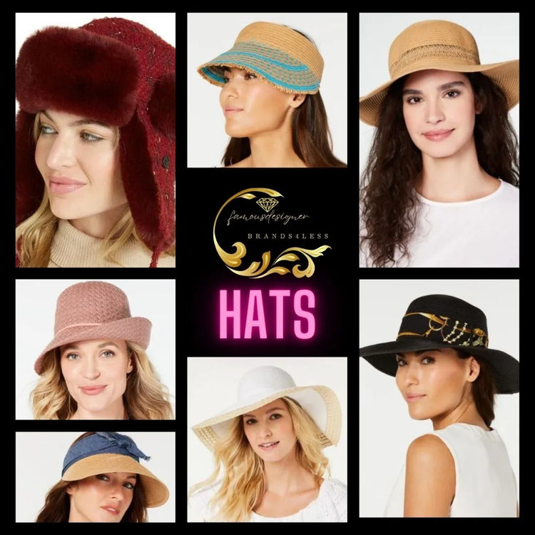 Hats Collection Image Showing Different Women Fashion hats