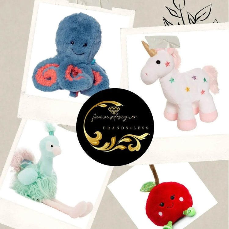 Toys Collection Showing Unicorn Octopus Plush toys