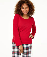 Family Pajamas Knit Mix It Pajamas Set Stewart Plaid