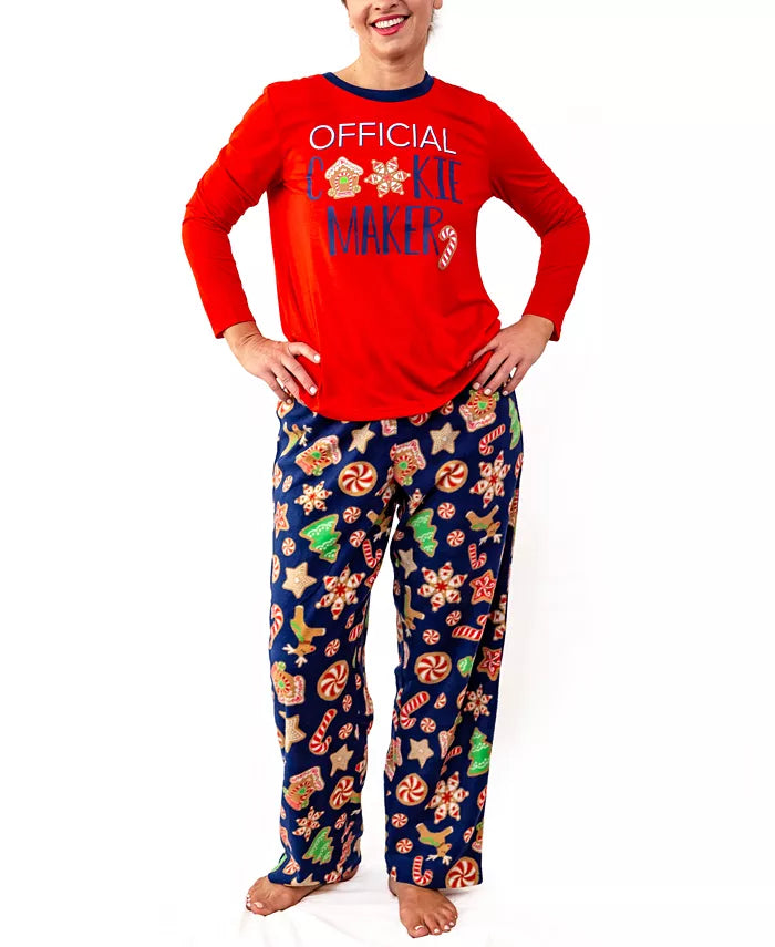 Secret Santa Matching Women's Baking Team Pajama Set