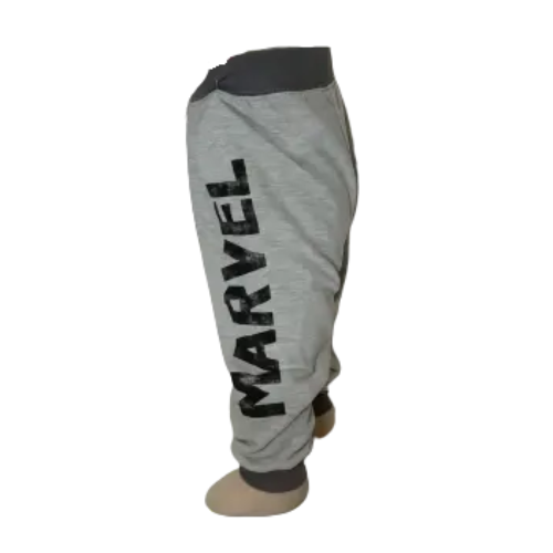 Marvel Boys’ Grey Superhero Sweatpants, Size 2T