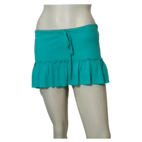 Diva General Collection Girls’ Teal Skirt with Cat, Youth Size Small