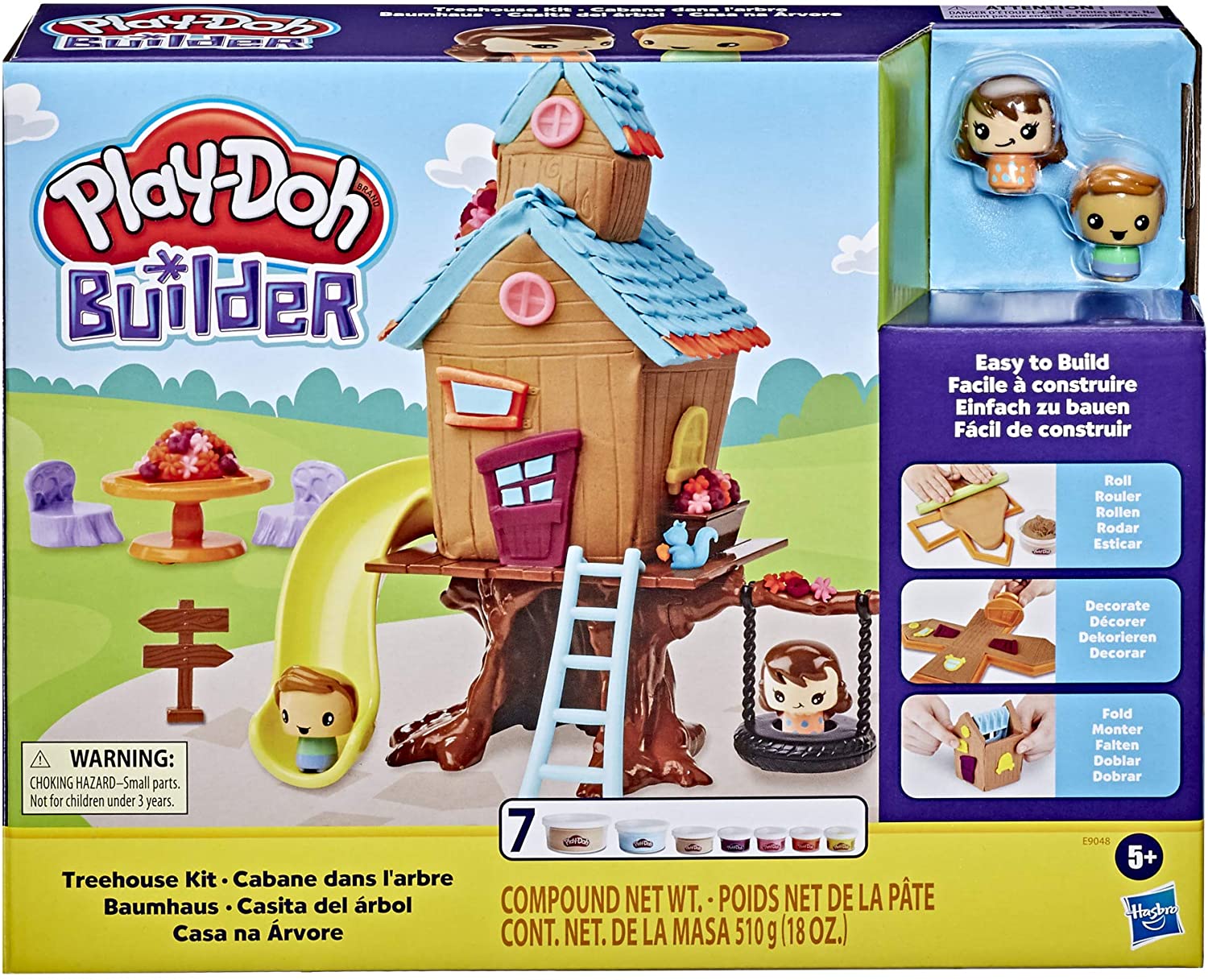 Play-Doh - Builder Treehouse Toy Building Kit