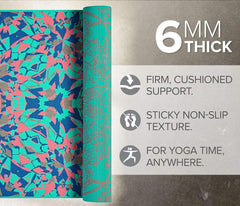 Gaiam Reversible Kaleidoscope Yoga Mat
