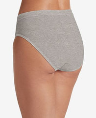 Jockey Elance Cotton 3 Pack 1448 Charcoal Grey Heather