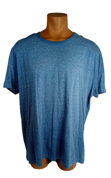 St. Johns Bay Blue Striped Men Shirt XXL