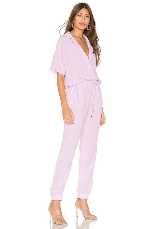 YFB CLOTHING X REVOLVE ADRIENNE OVERALLS Jumpsuit In Lilac
