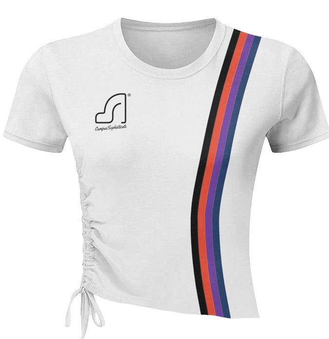 Campus Sophisticate Classy Premium Female T-Shirt - Trendy Design