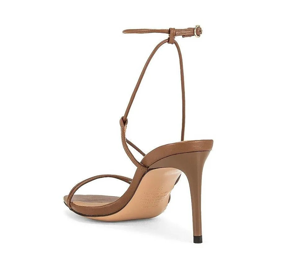 Alias Mae Inez Heel in Mocha Gold Tone Metal