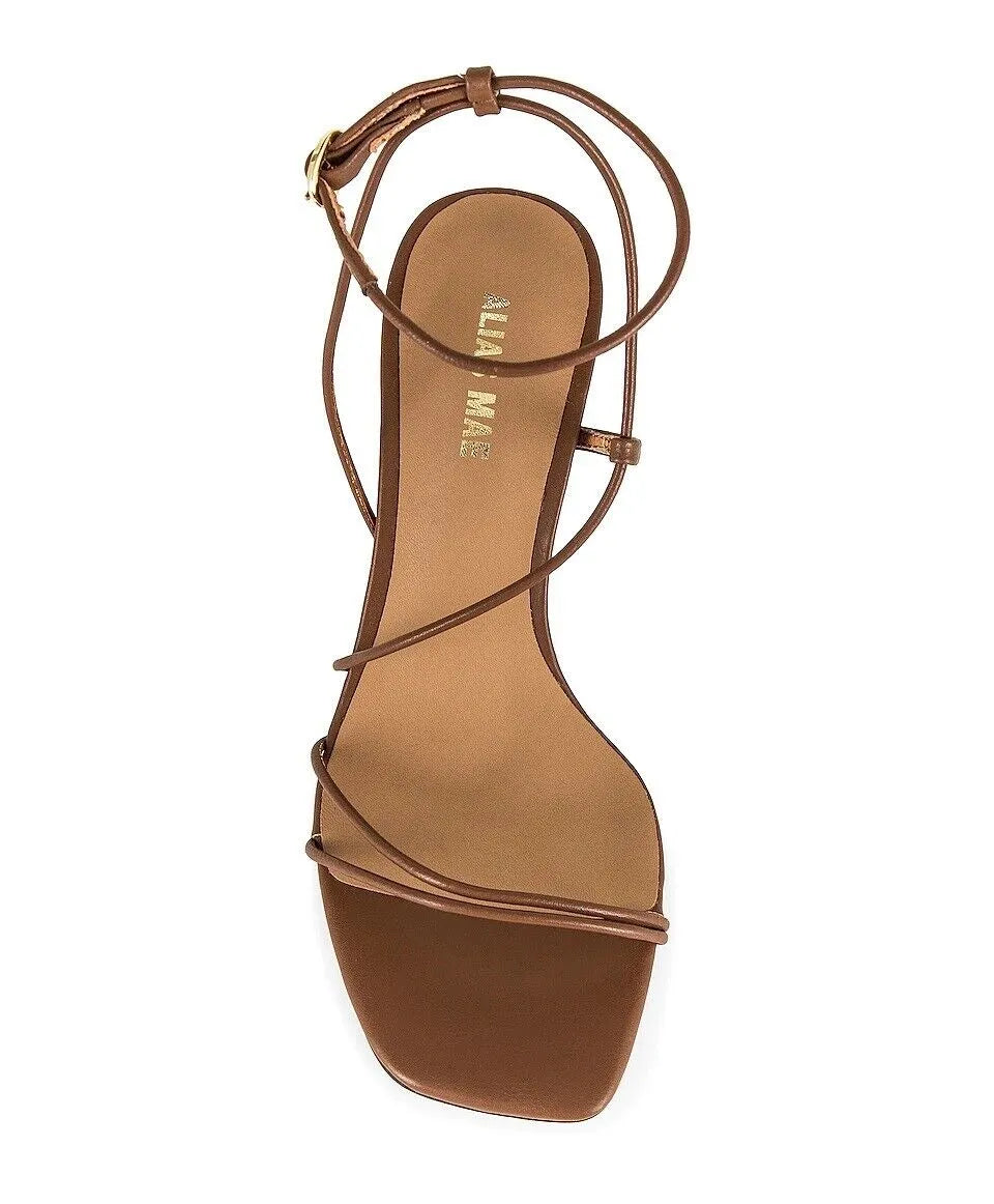 Alias Mae Inez Heel in Mocha Gold Tone Metal