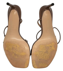 Alias Mae Inez Heel in Mocha Gold Tone Metal