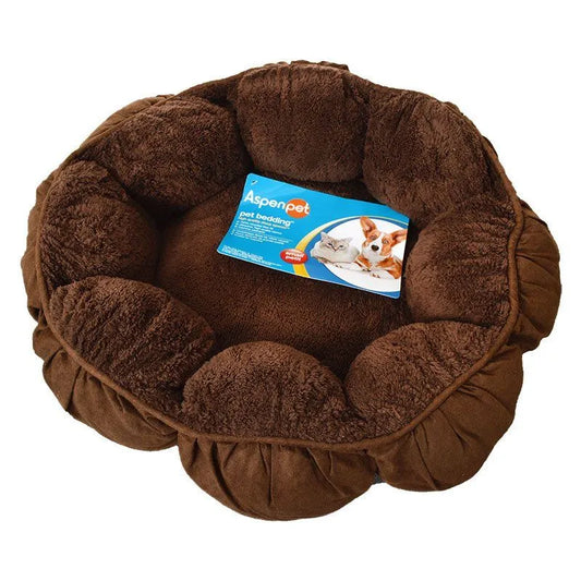 Aspen Pet Brown Cat Bed