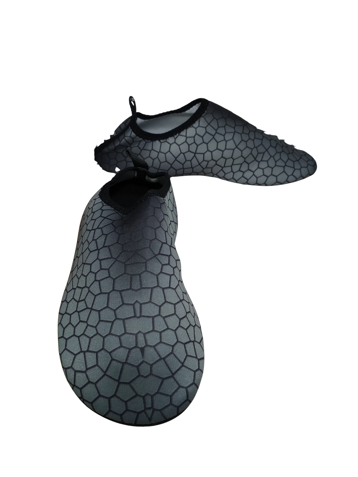 Diva General Grey/Black Honeycomb Pattern Water Shoes - Lightweight Size 39/40 Aqua Footwear
