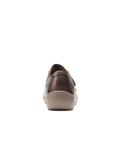 Clarks Taupe Cora Azalia Sneakers