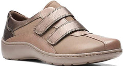 Clarks Taupe Cora Azalia Sneakers