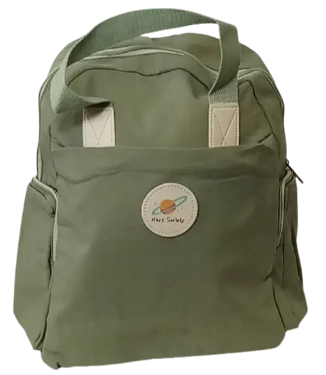 Diva General Collection Mars Society Green Backpack