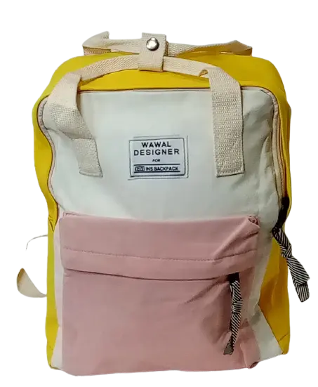 Diva General Collection Wawal Designer for Ins Pink Backpack
