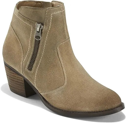 Earth Dark Taupe Ralston Suede Booties
