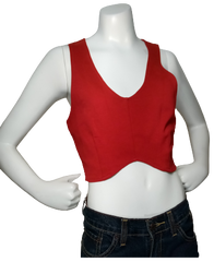 Love Tree Red Tank Girls' Top - Youth Small