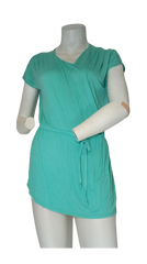 Love In Teal Short Sleeve Women's Dress - Small