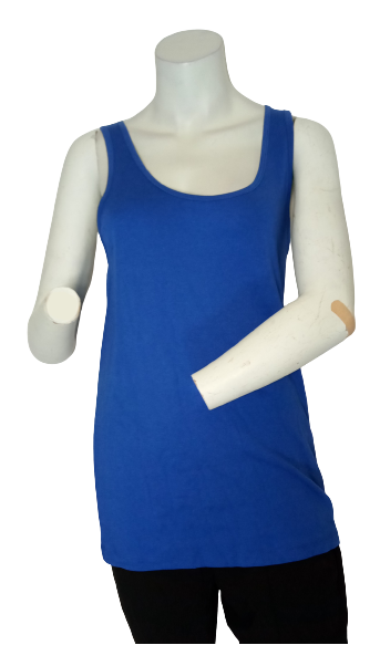 Pure Energy Royal Blue Tank Women's Top - 1X/TG