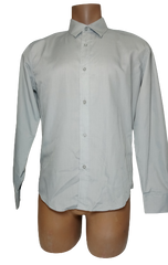 Diva General Collection Grey Long Sleeve Men's Shirt - XXL